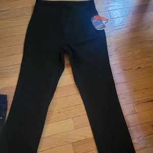 Jag Jeans 6/28 High Rise Straight Leg Black Jeans